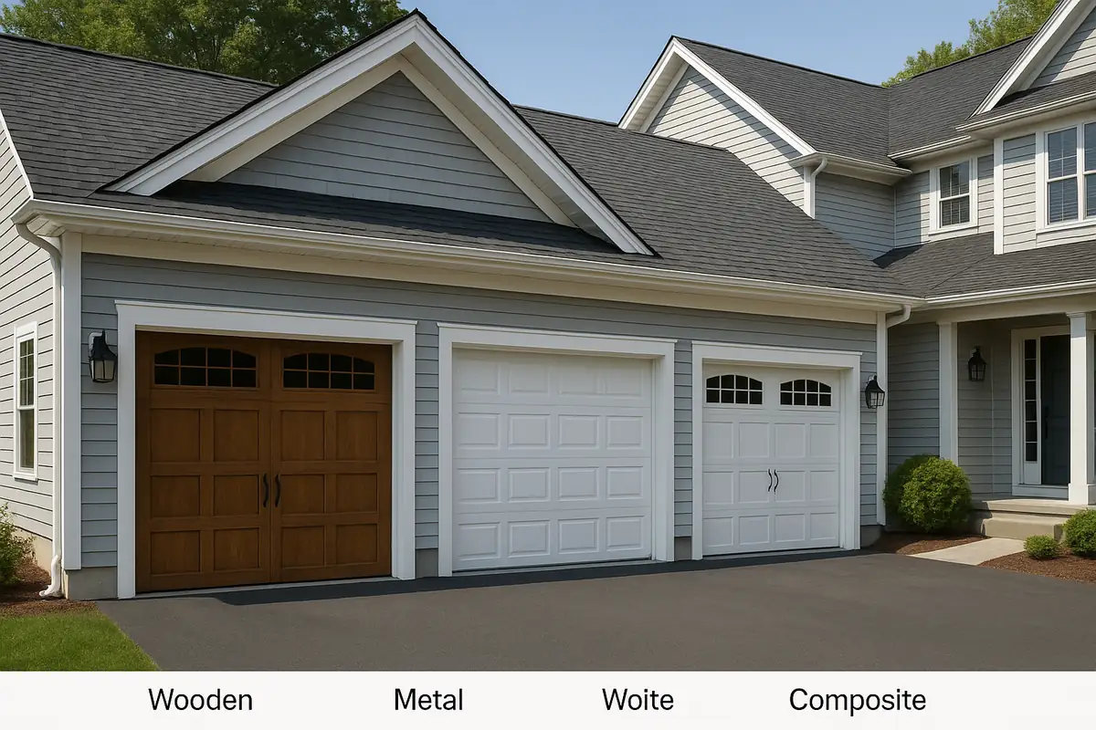 Understanding Different Garage Door Materials - Allen Garage Door Repair