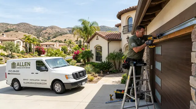Garage Door Spring Repair — Glenview