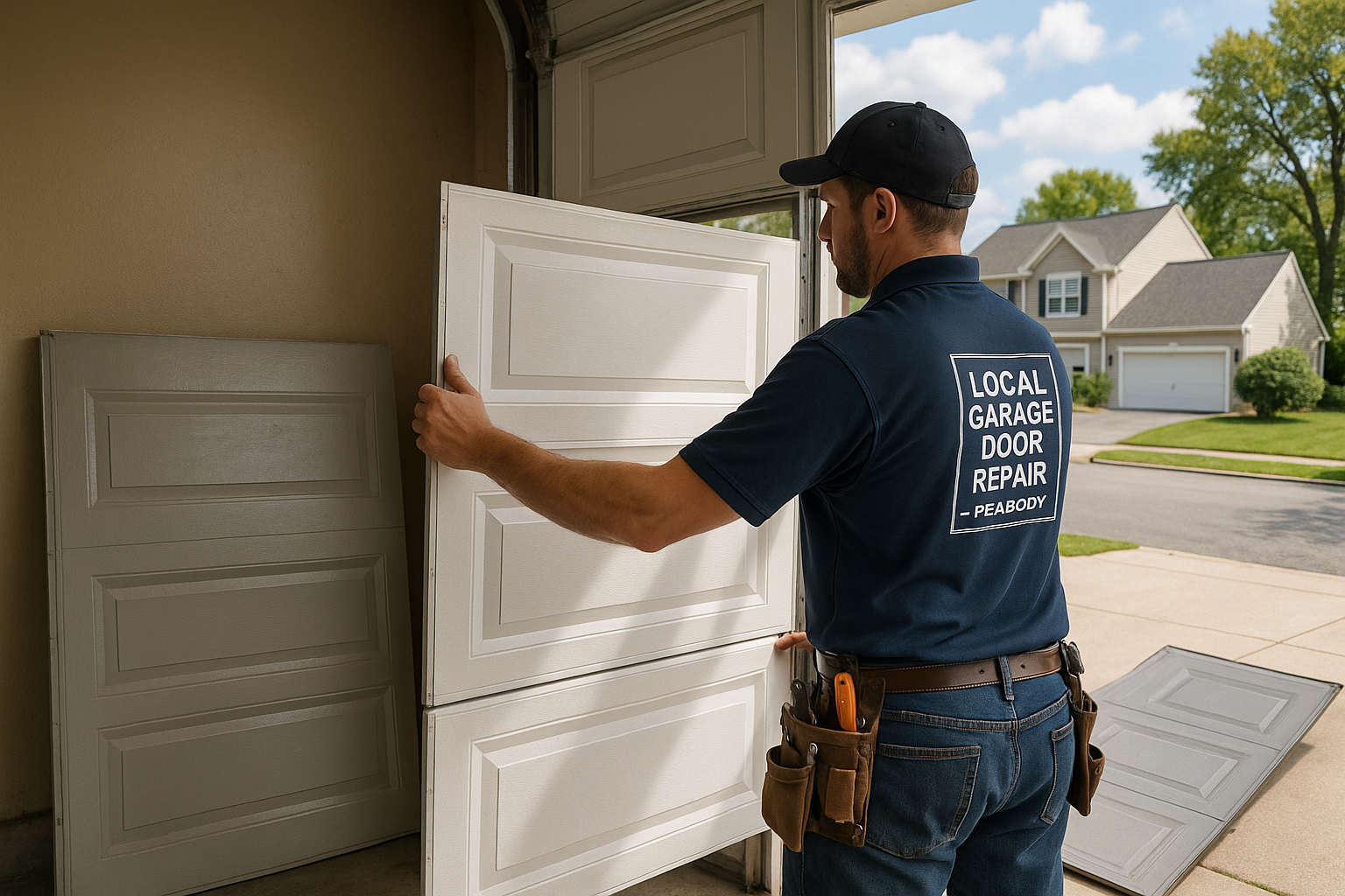 Garage Door Panel Replacement in Calabasas