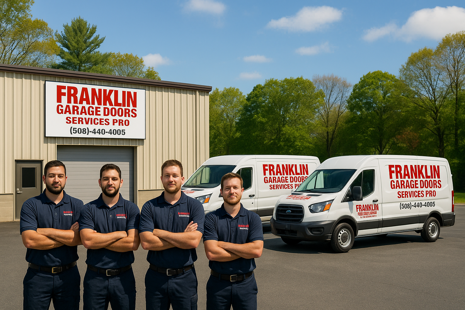 Our professional team at Allen Garage Door Repair